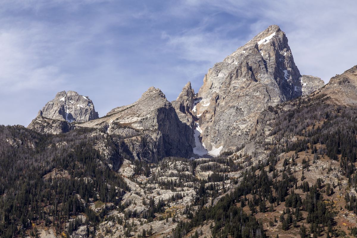 The Grand Teton mountain range